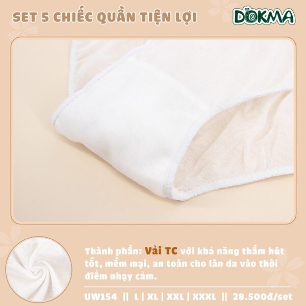 QUẦN LÓT COTTON CHO MẸ BẦU