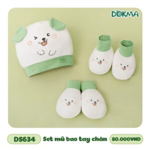 DA634 SET MŨ + BAO TAY CHÂN